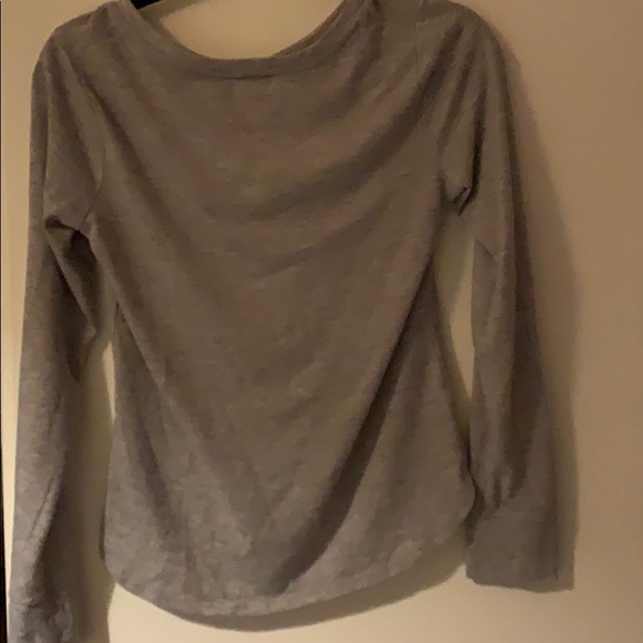 grey button up roots long sleeve - Picture 3 of 4